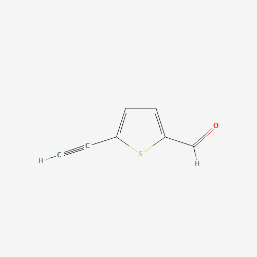 206768-21-0 5-ethynylthiophene-2-carbaldehyde chemical structure