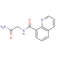 708209-08-9 N-(2-amino-2-oxoethyl)quinoline-8-carboxamide chemical structure