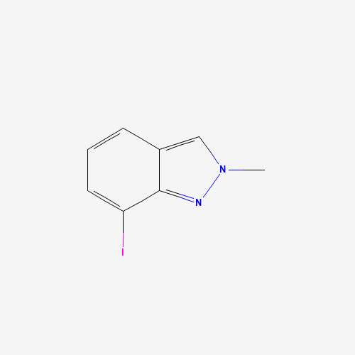 1216694-71-1 7-iodo-2-methylindazole chemical structure