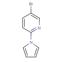383142-29-8 5-bromo-2-pyrrol-1-ylpyridine chemical structure