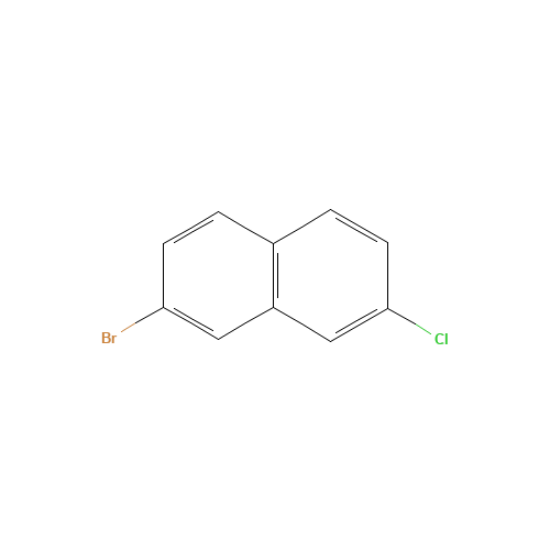 321939-67-7 2-bromo-7-chloronaphthalene chemical structure