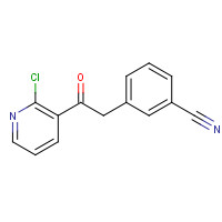 760193-01-9 3-[2-(2-chloropyridin-3-yl)-2-oxoethyl]benzonitrile chemical structure
