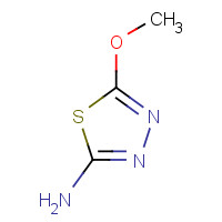 16841-84-2 5-methoxy-1,3,4-thiadiazol-2-amine chemical structure