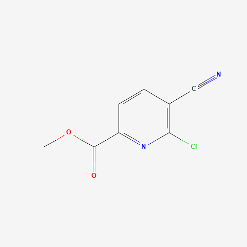 1254163-81-9 methyl 6-chloro-5-cyanopyridine-2-carboxylate chemical structure