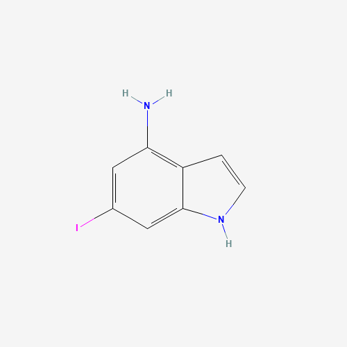 885520-58-1 6-iodo-1H-indol-4-amine chemical structure
