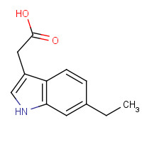 52531-21-2 2-(6-ethyl-1H-indol-3-yl)acetic acid chemical structure
