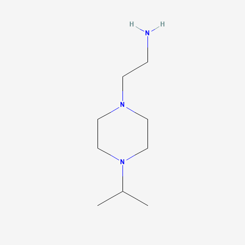 4489-53-6 2-(4-propan-2-ylpiperazin-1-yl)ethanamine chemical structure