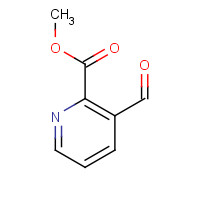 133155-82-5 methyl 3-formylpyridine-2-carboxylate chemical structure