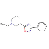 959-14-8 N,N-diethyl-2-(3-phenyl-1,2,4-oxadiazol-5-yl)ethanamine chemical structure