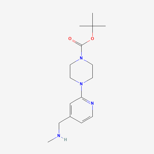 946409-15-0 tert-butyl 4-[4-(methylaminomethyl)pyridin-2-yl]piperazine-1-carboxylate chemical structure