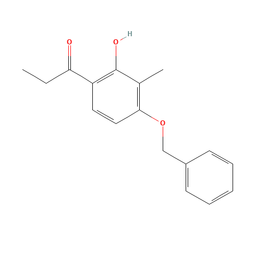 202746-32-5 1-(2-hydroxy-3-methyl-4-phenylmethoxyphenyl)propan-1-one chemical structure