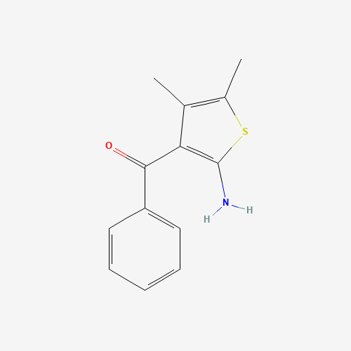 42024-93-1 (2-amino-4,5-dimethylthiophen-3-yl)-phenylmethanone chemical structure