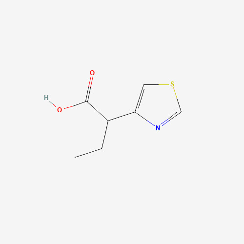 1190392-85-8 2-(1,3-thiazol-4-yl)butanoic acid chemical structure