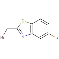 143163-70-6 2-(bromomethyl)-5-fluoro-1,3-benzothiazole chemical structure