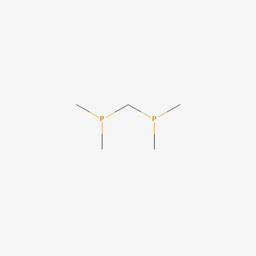 64065-08-3 dimethylphosphanylmethyl(dimethyl)phosphane chemical structure