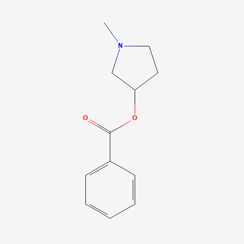 13220-17-2 (1-methylpyrrolidin-3-yl) benzoate chemical structure