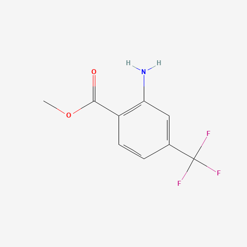 61500-87-6 methyl 2-amino-4-(trifluoromethyl)benzoate chemical structure