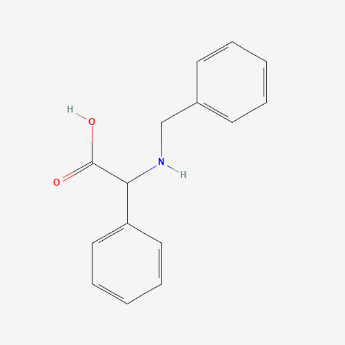 1859-51-4 2-(benzylamino)-2-phenylacetic acid chemical structure
