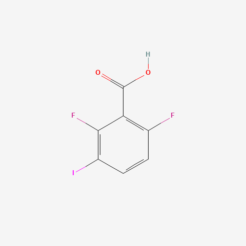 229178-74-9 2,6-difluoro-3-iodobenzoic acid chemical structure