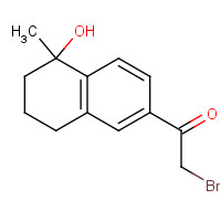 1202245-28-0 2-bromo-1-(5-hydroxy-5-methyl-7,8-dihydro-6H-naphthalen-2-yl)ethanone chemical structure