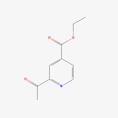 25028-32-4 ethyl 2-acetylpyridine-4-carboxylate chemical structure