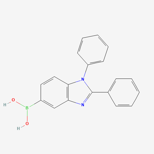 867044-32-4 (1,2-diphenylbenzimidazol-5-yl)boronic acid chemical structure