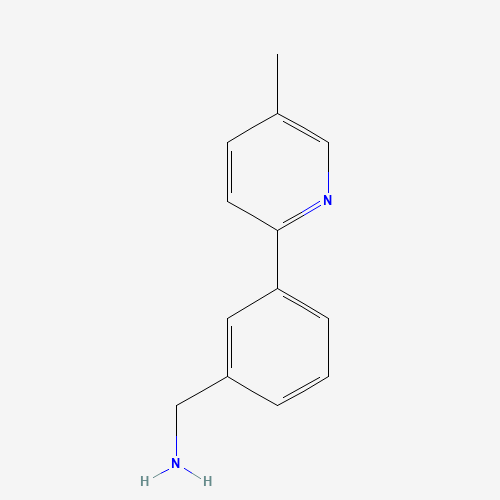 1208339-06-3 [3-(5-methylpyridin-2-yl)phenyl]methanamine chemical structure