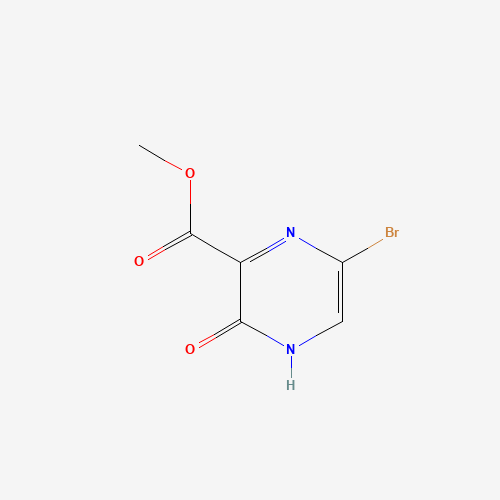21874-61-3 methyl 5-bromo-2-oxo-1H-pyrazine-3-carboxylate chemical structure