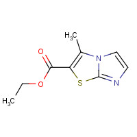 130182-29-5 ethyl 3-methylimidazo[2,1-b][1,3]thiazole-2-carboxylate chemical structure