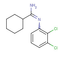 1039767-43-5 N'-(2,3-dichlorophenyl)cyclohexanecarboximidamide chemical structure