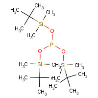 85197-27-9 tris[tert-butyl(dimethyl)silyl] phosphite chemical structure