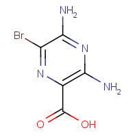 1303968-25-3 3,5-diamino-6-bromopyrazine-2-carboxylic acid chemical structure