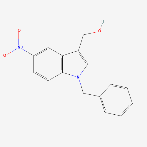 300664-55-5 (1-benzyl-5-nitroindol-3-yl)methanol chemical structure