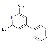 3044-71-1 2,6-dimethyl-4-phenylpyridine chemical structure