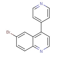 1083326-14-0 6-bromo-4-pyridin-4-ylquinoline chemical structure
