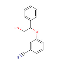 1416575-89-7 3-(2-hydroxy-1-phenylethoxy)benzonitrile chemical structure