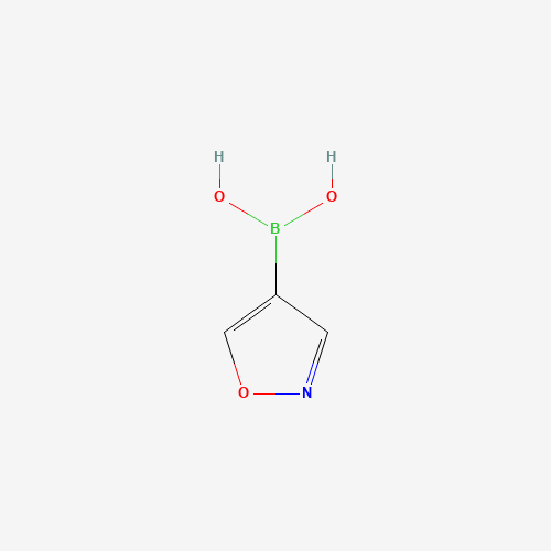 1008139-25-0 1,2-oxazol-4-ylboronic acid chemical structure