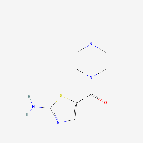 1453213-35-8 (2-amino-1,3-thiazol-5-yl)-(4-methylpiperazin-1-yl)methanone chemical structure