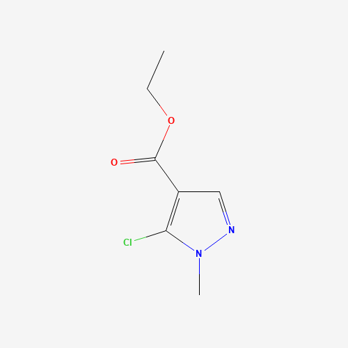 56984-32-8 ethyl 5-chloro-1-methylpyrazole-4-carboxylate chemical structure
