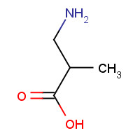 144-90-1 3-amino-2-methylpropanoic acid chemical structure