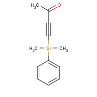263914-93-8 4-[dimethyl(phenyl)silyl]but-3-yn-2-one chemical structure