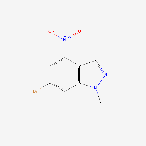 1199243-88-3 6-bromo-1-methyl-4-nitroindazole chemical structure