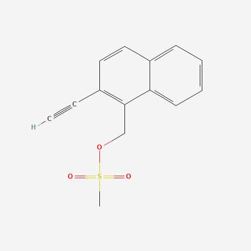1539311-18-6 (2-ethynylnaphthalen-1-yl)methyl methanesulfonate chemical structure
