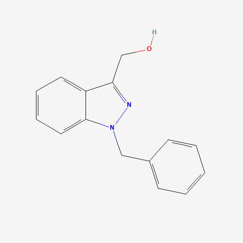 131427-21-9 (1-benzylindazol-3-yl)methanol chemical structure