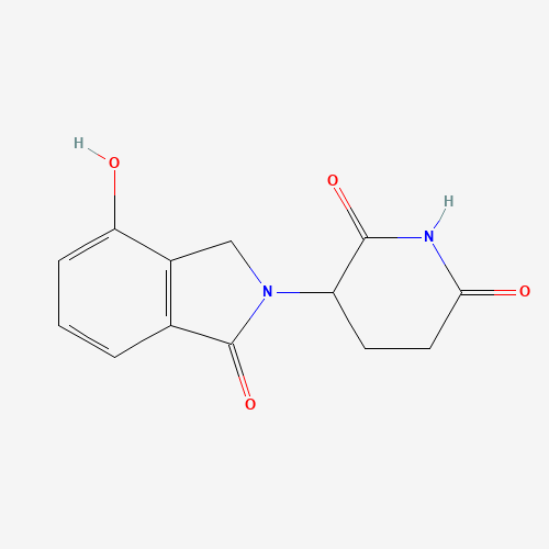 1061604-41-8 3-(7-hydroxy-3-oxo-1H-isoindol-2-yl)piperidine-2,6-dione chemical structure