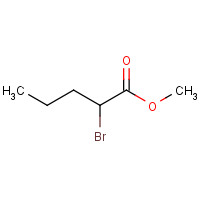 19129-92-1 methyl 2-bromopentanoate chemical structure