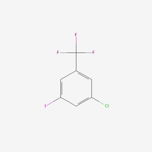 1189352-83-7 1-chloro-3-iodo-5-(trifluoromethyl)benzene chemical structure