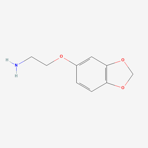 72955-85-2 2-(1,3-benzodioxol-5-yloxy)ethanamine chemical structure