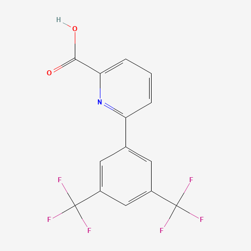 887982-70-9 6-[3,5-bis(trifluoromethyl)phenyl]pyridine-2-carboxylic acid chemical structure