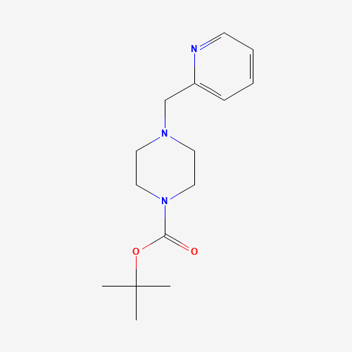 77278-93-4 tert-butyl 4-(pyridin-2-ylmethyl)piperazine-1-carboxylate chemical structure